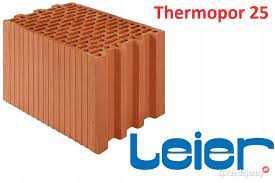 Pustak Thermopor 25 P+W Leier Markowicze kl.15 Cegła ceramiczna + dostawa Chełm (nie porotherm Wienerberger)