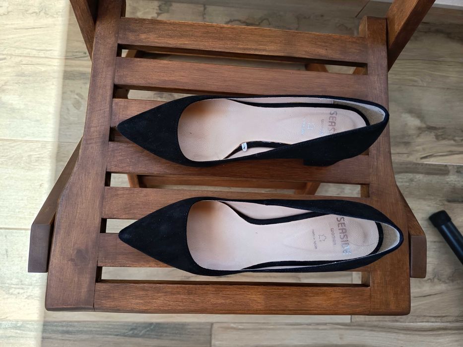 Sapatos senhora stiletto, tamanho 38, Seaside