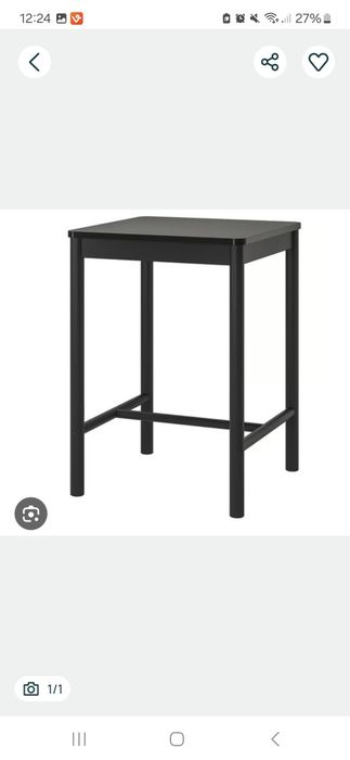 Mesa alta de Bar como nova. Pouco uso