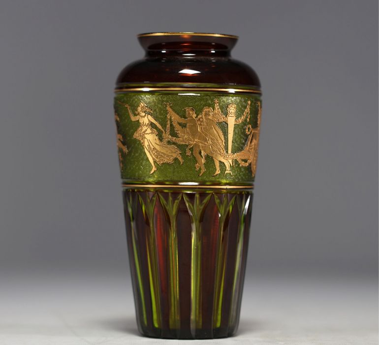 Vaso cristal : La Danse de Flore