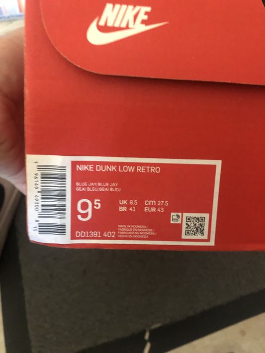 Nike Dunk rozmiar 43