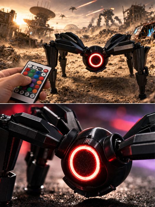 ‼️Дрон ARC Raiders Leaper з RGB підсвіткою — вау декор для геймера рухливі лапи