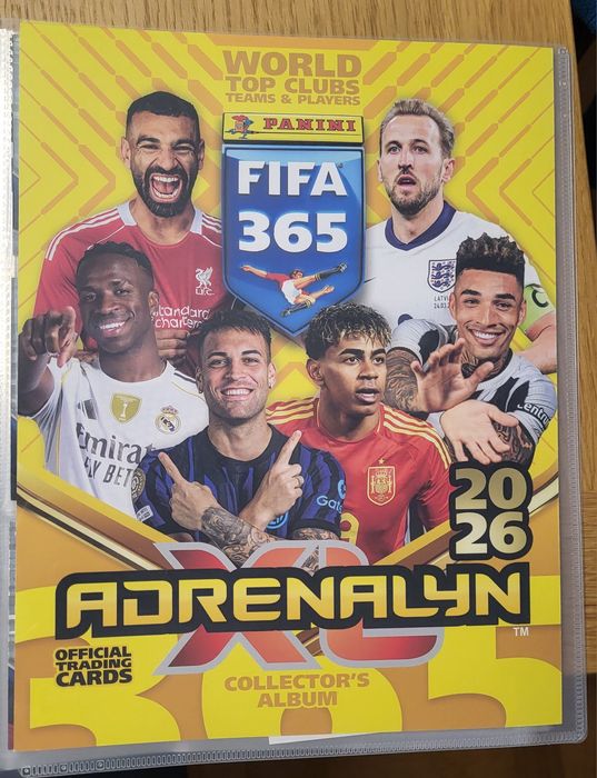 Karty Panini Adrenalyn 365 XL 2026