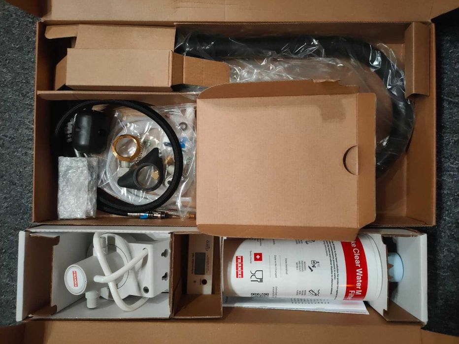 Bateria kuchenna Franke Maris slim + zestaw filtrujący Clear Water M