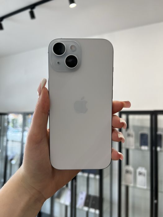 Telefon iPhone 15 128GB Biały Apple Gwarancja iTrade