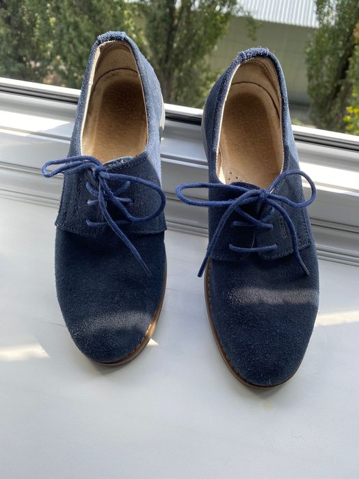 Туфлі замшеві  34 розмір