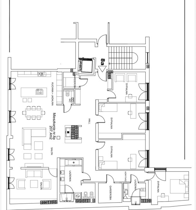 Wynajmę luksusowy Apartament przy ul. Krupniczej.