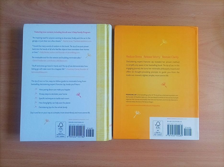 The Joy of Less (Book+Journal)64740125453314121