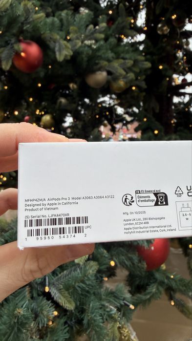 Oryginalne Nowe Apple Airpods Pro 3-generacji Usb-C White