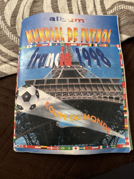 Caderneta mundial franca 1998