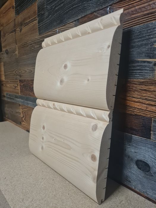 DESKA elewacyjna PÓŁBAL Z WARKOCZEM 220X28 mszenie góralskie PRODUCENT