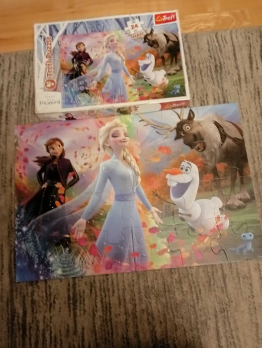 Zestaw puzzli Kraina Lodu