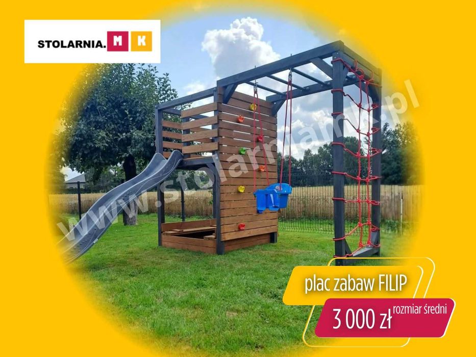 Hit sezonu! Plac zabaw Filip. Montaż w cenie!
