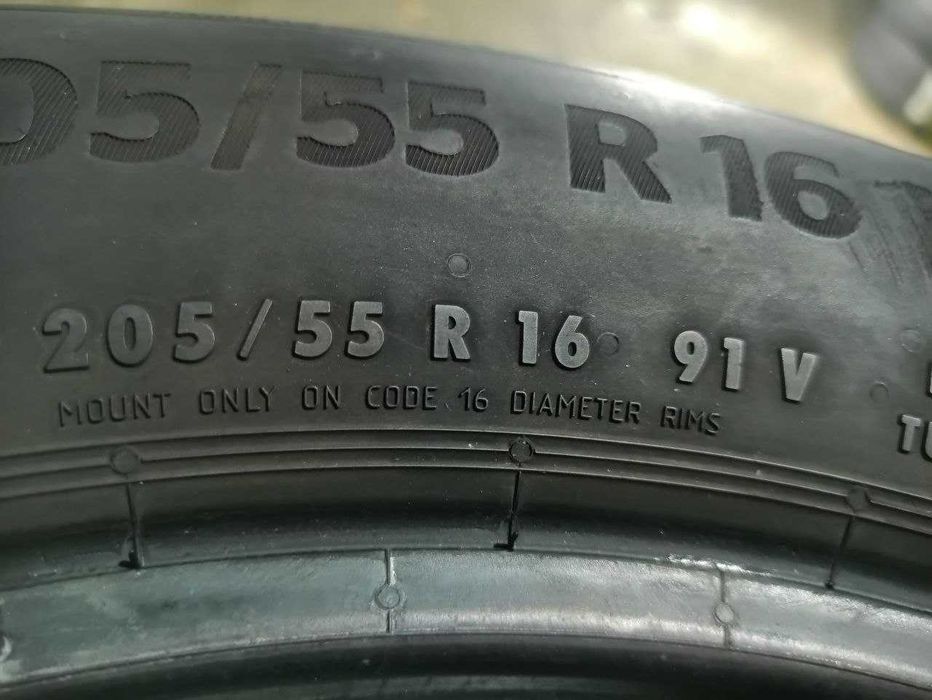*Шини Continental 205/55R16. 4шт. Літо 2024р (0047)