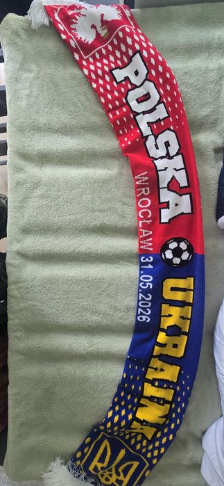 Szalik pamiątkowy Polska-Ukraina
