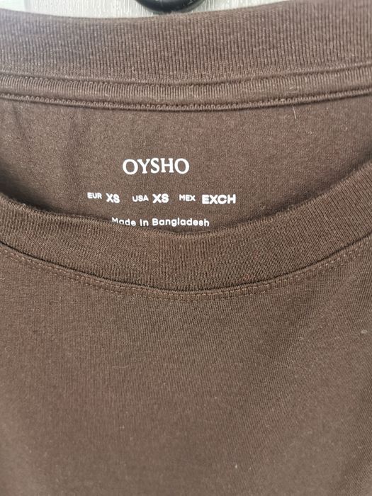 T-Shirt Sem Mangas/Top Em Mistura De Algodão OYSHO