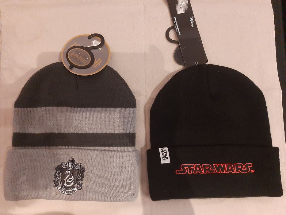 Gorro Harry Potter Slytherin starwars em lã unisexo