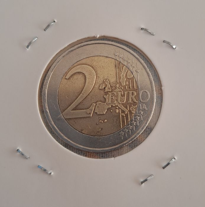 Moeda de 2 € Francesa com ERRO