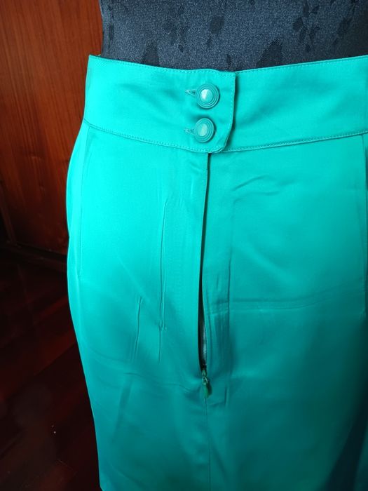 Saia Cetim Verde