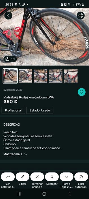 Acessórios para bicicletas oportunidades