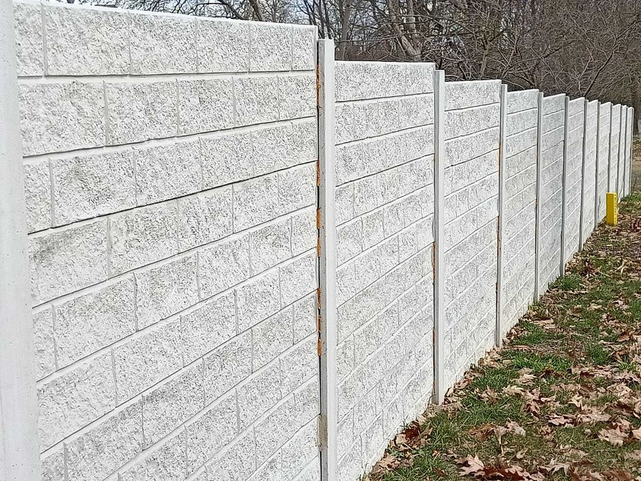 Ogrodzenie betonowe,prefabrykowane ,panelowe grządki betonowe