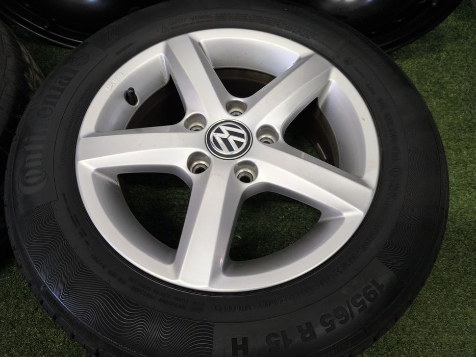 Koła 15" 5x112 opony 195/65/15 VW Passat Golf 5 6 7 8 Touran Caddy