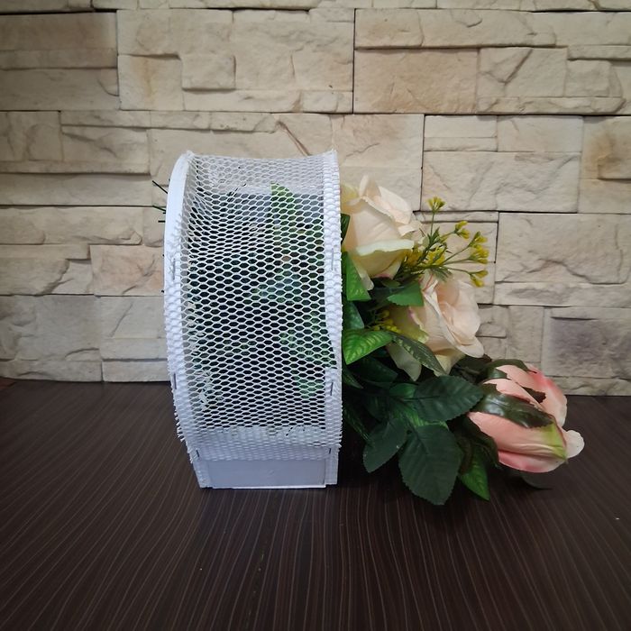 Kompozycja kwiatowa stroik róże serce