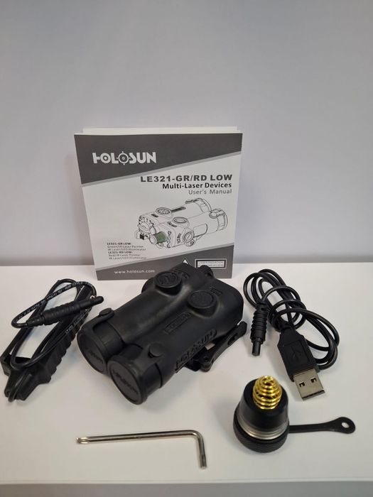 Holosun LE321-RD тактичний блок 4в1 (червоний лазер + ІЧ + підсвітка + ліхтар)