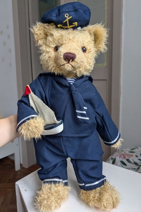 Колекційний ведмідь моряк