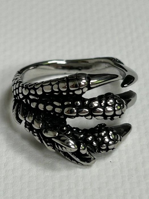 Ring opium archive color grey срібного кольору біжутерія архів опіум кастом custom inde zleeze