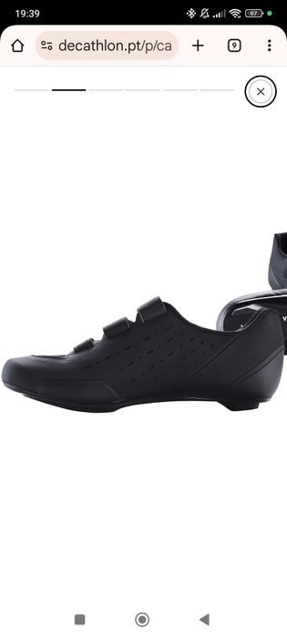 Sapatilha para cycling com clips
