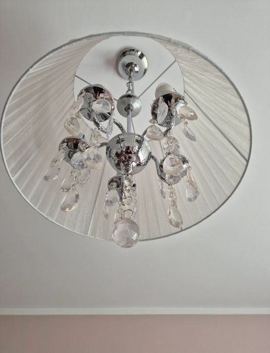 Komplet lamp Glamour z Agata Meble (Sufitowa + Nocna) możliwość dowozu.