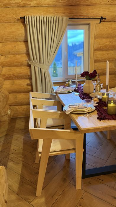 Котедж зі зрубу в Карпатах    12-17 осіб біля Буковеля