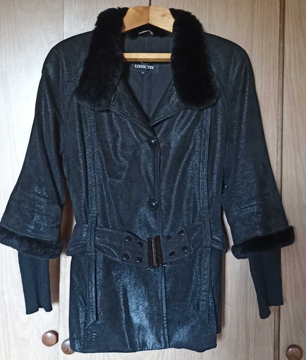 Куртка  трансформер кожа натуральная женская 50/52/54