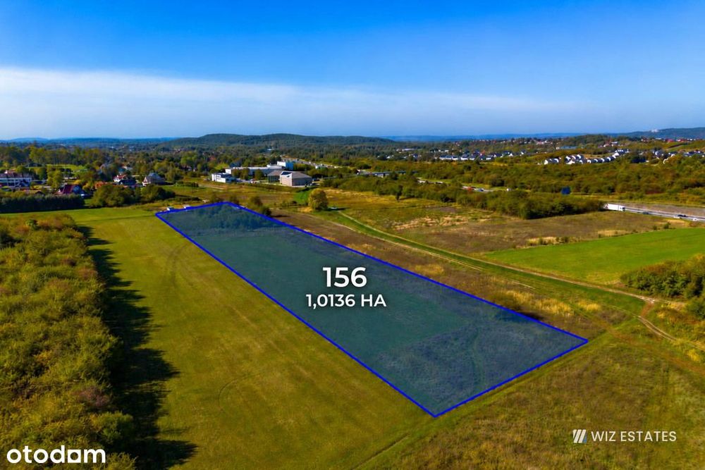 1 ha pod inwestycję, 54MN, Kraków Południe