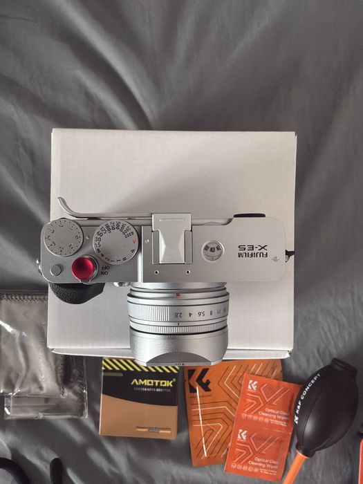 Kit Completo Fujifilm X-E5 + 23mm f/2 WR (Como Novo + Garantia 2028)