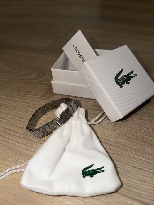 Bransoletka Lacoste Srebrna