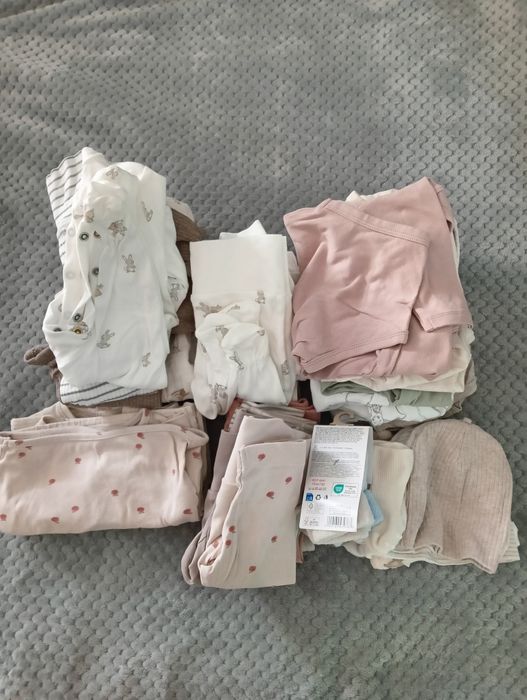 Paka ubranek 56 h&m