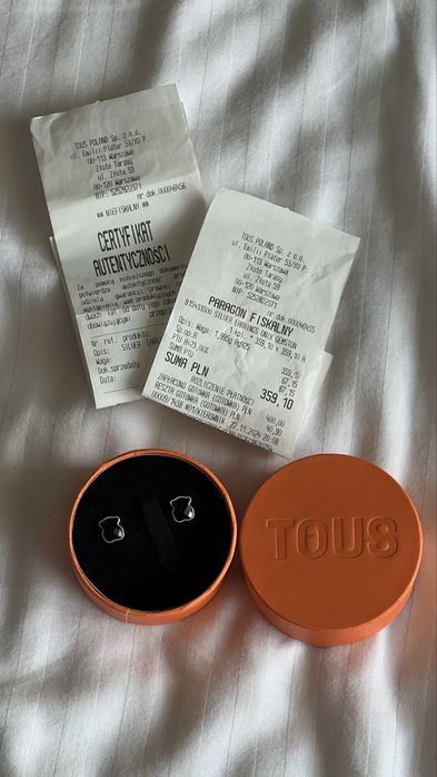 Tous kolczyki oryginalne
