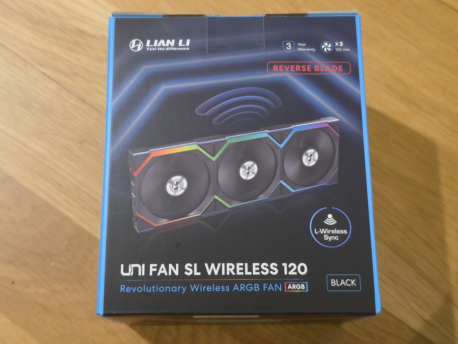 Wentylatory Lian li unifan sl wireless 120