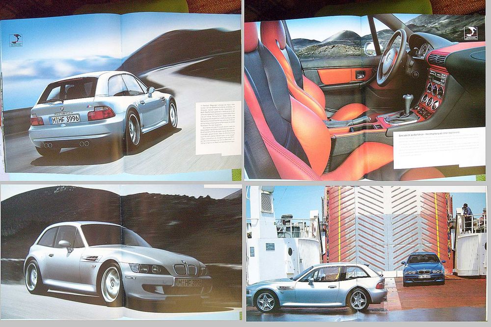 BMW M-Power 2000 prospekt 36 str., stan BDB / M3 E46, M5 E39, MRoadster & MCoupe  *przesyłka GRATIS