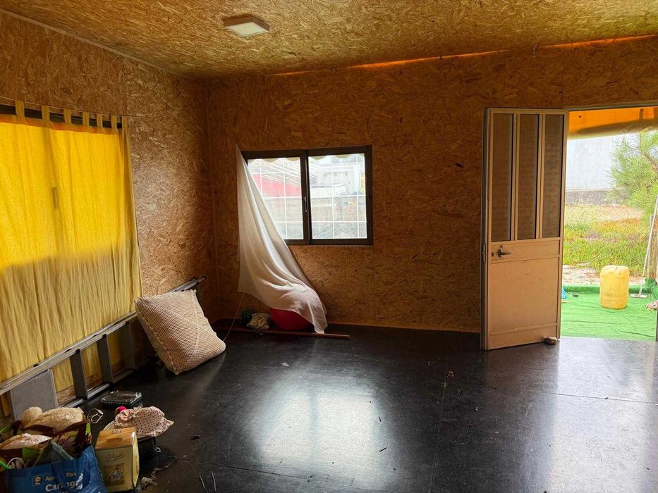 Avançado / Estrutura de Campismo Residencial 6x6m (Com Interior em OSB)