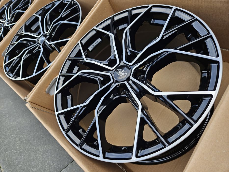 Ford 18 " Nowe 5x108 Mondeo Kuga Edge S-Max Escape Focus Czarne Felgi