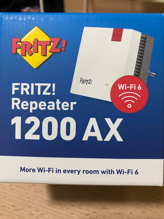 Ретранслятор AVM FRITZ  1200 AX WLAN White