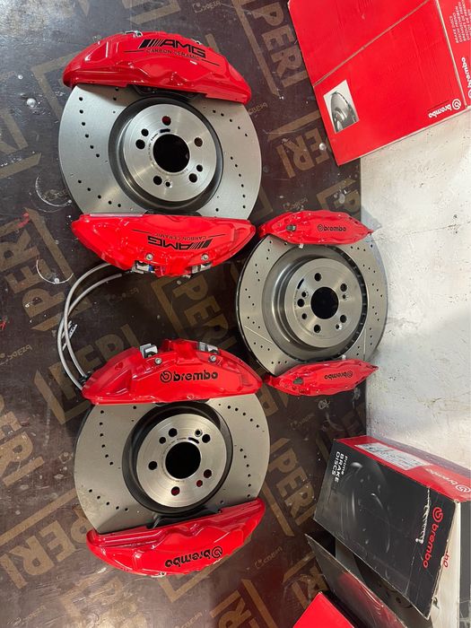 Duże Hamulce V klasa w447 vito viano w639 big brake kit swap zaciski