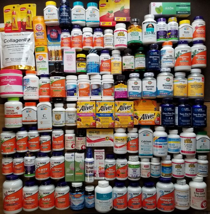 Вітамін Д3,С,омега3,магній,кальцій,залізо,цинк,мелатонін,самбукол