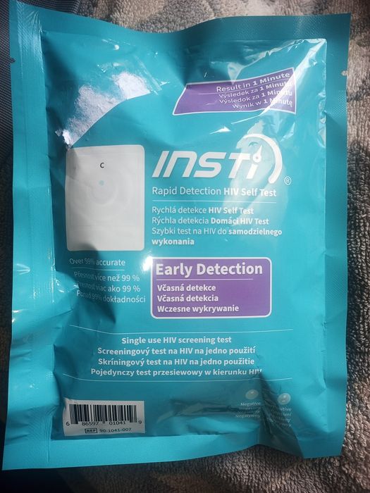 Insti HIV Self Test, domo
test diagnostyczny, wyrób medyczny, t

To jest wyrób medyczny. Stosuj go zgodnie z instrukcją użycia lub etykietą.