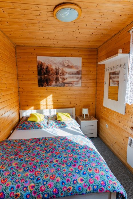 Drewniany domek Daria i Tomek ( 2 domki na 8 osob kazdy )