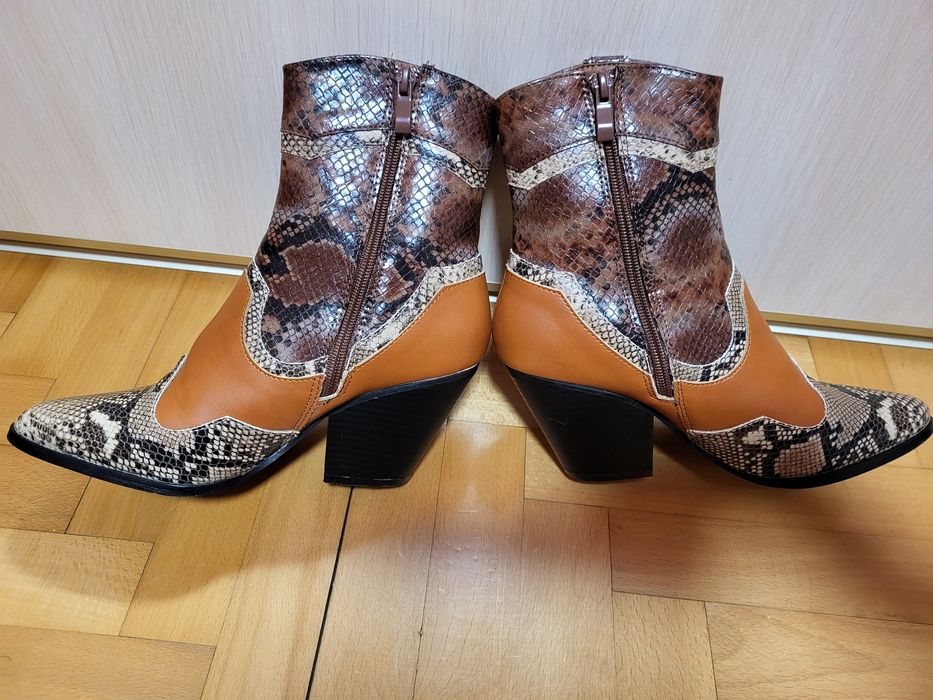 Buty Kowbojki Botki Kozaki