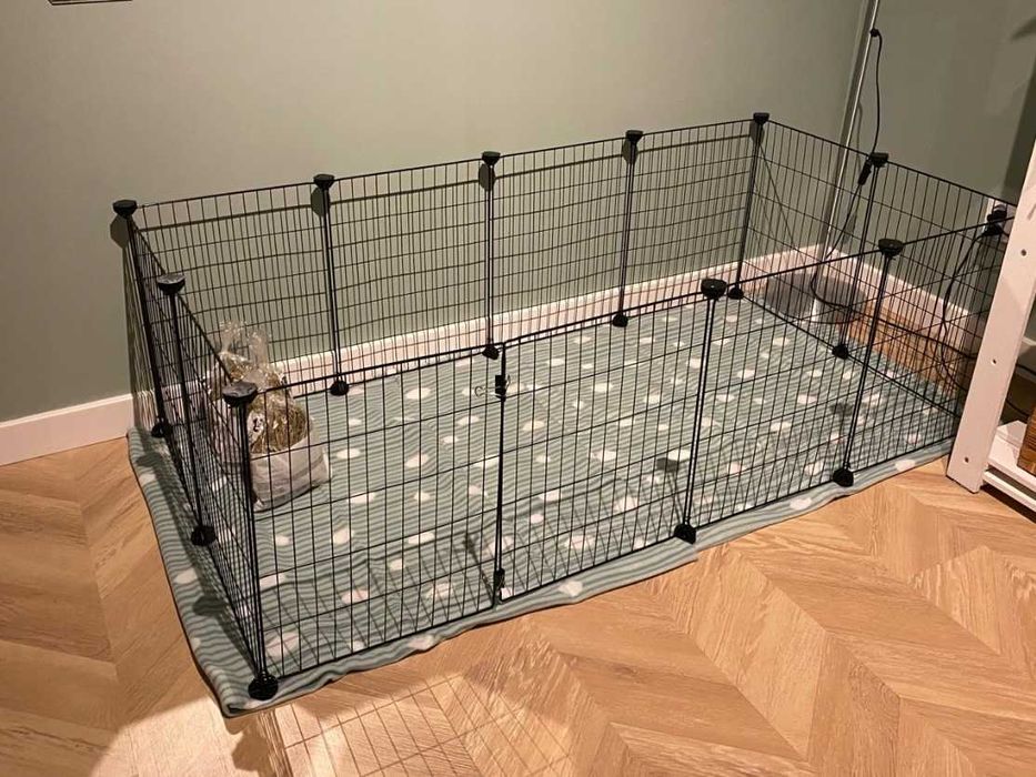 Klatka metalowa zagroda NOWA kojec wybieg dla królika psa gryzoni DUŻY